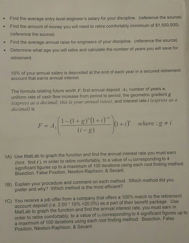 Solved Find the average entry level engineer's salary for