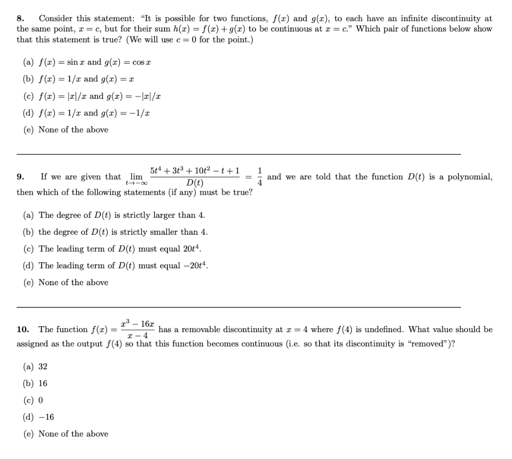 Solved 8 Consider This Statement It Is Possible For Tw Chegg Com