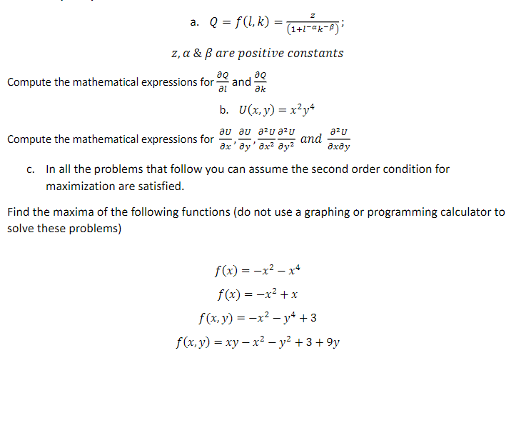 Solved Z A Q F 1 K 1 Ak B Z A Ss Are Positive Chegg Com