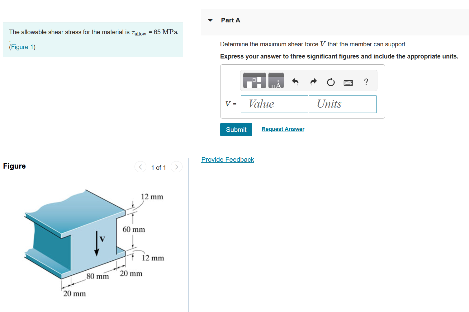 Solved The allowable shear stress for the material is τallow 