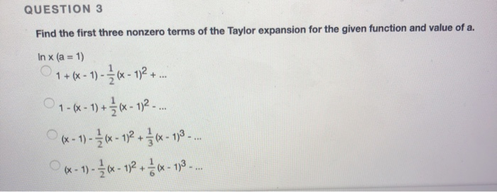 Solved Evaluate The Function By Using Three Terms Of The | Chegg.com