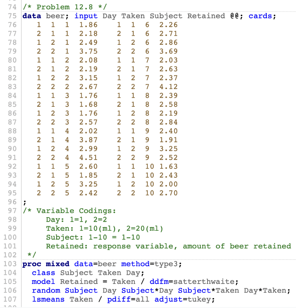 Based on the description of the experiment and the | Chegg.com