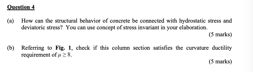 Solved Question 4 (a) How can the structural behavior of | Chegg.com