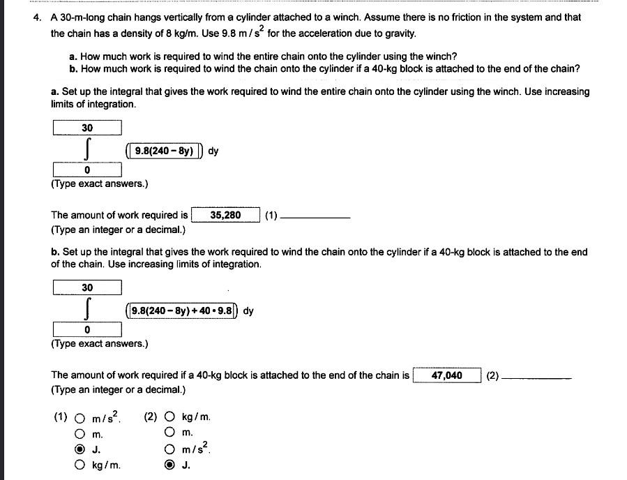 Solved PLEASE SHOW ALL WORK AND FORMULAS USED. Answers are | Chegg.com
