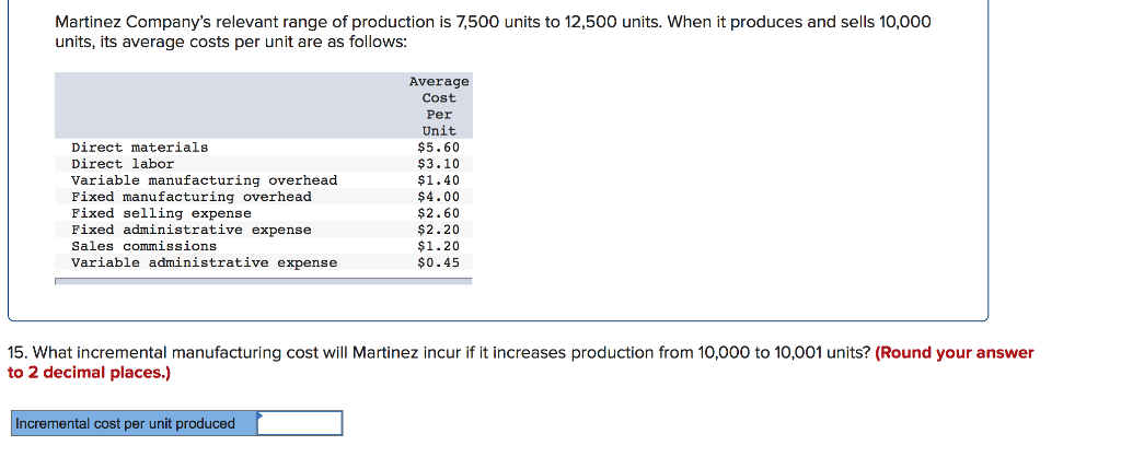 solved-martinez-company-s-relevant-range-of-production-is-chegg