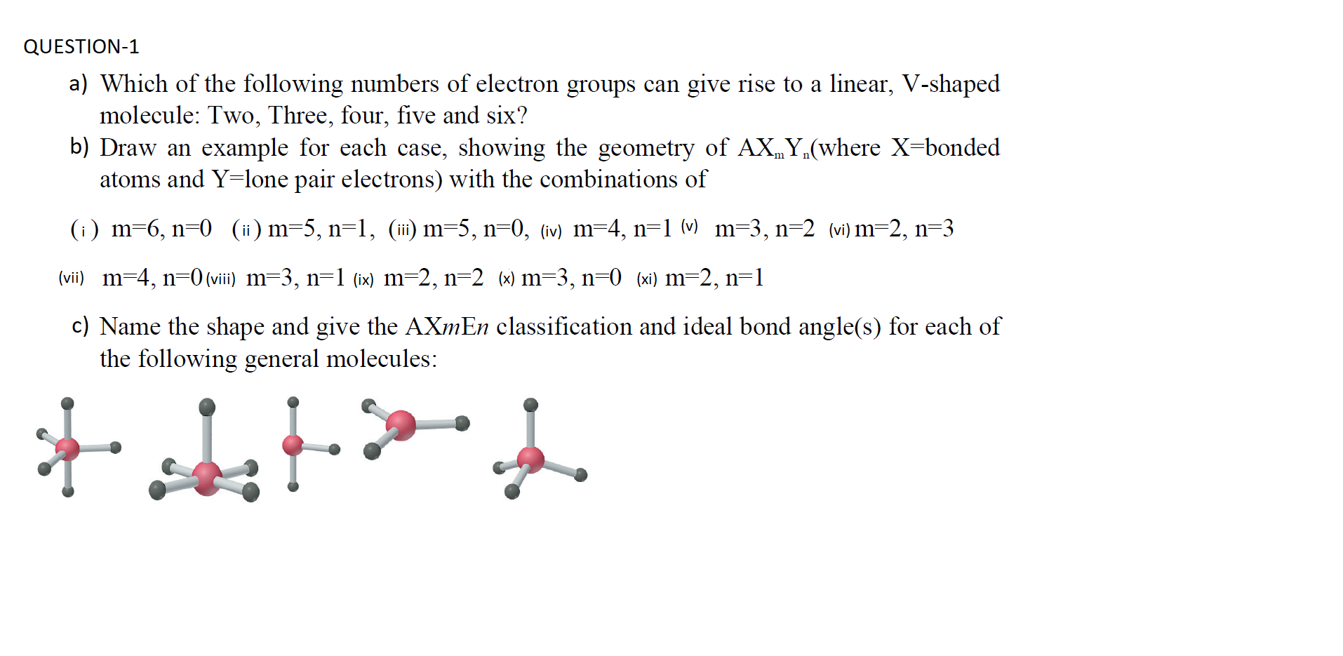 Solved QUESTION-1 a) Which of the following numbers of | Chegg.com
