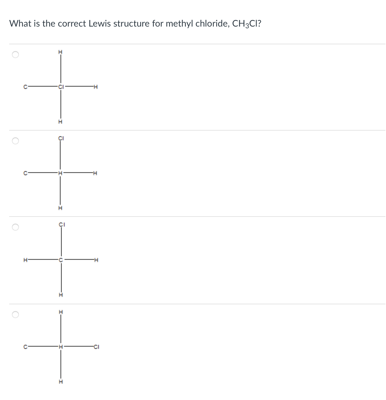 methyl chloride structure