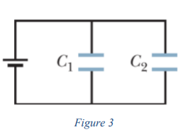 Solved In Fig. 3, two parallel-plate capacitors (with air | Chegg.com