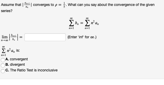 Solved Converges To P What Can You Say About The Conve Chegg Com
