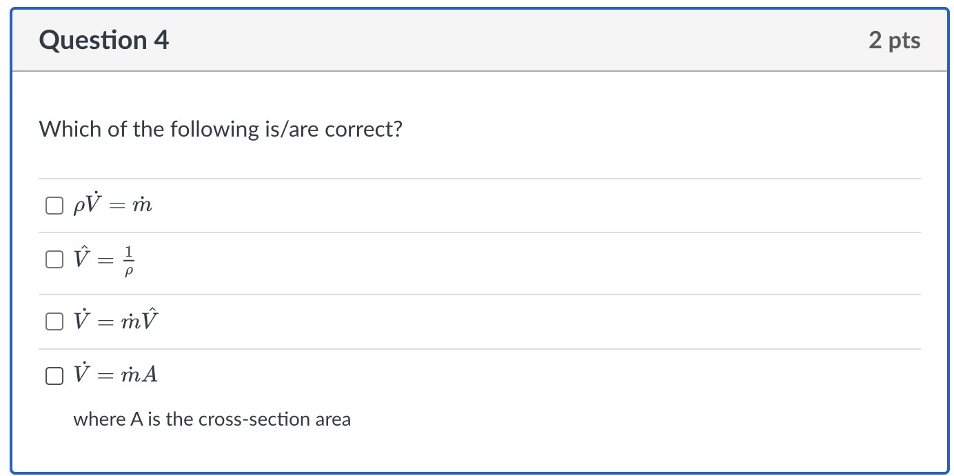 Solved Question 4 2 pts Which of the following is/are | Chegg.com