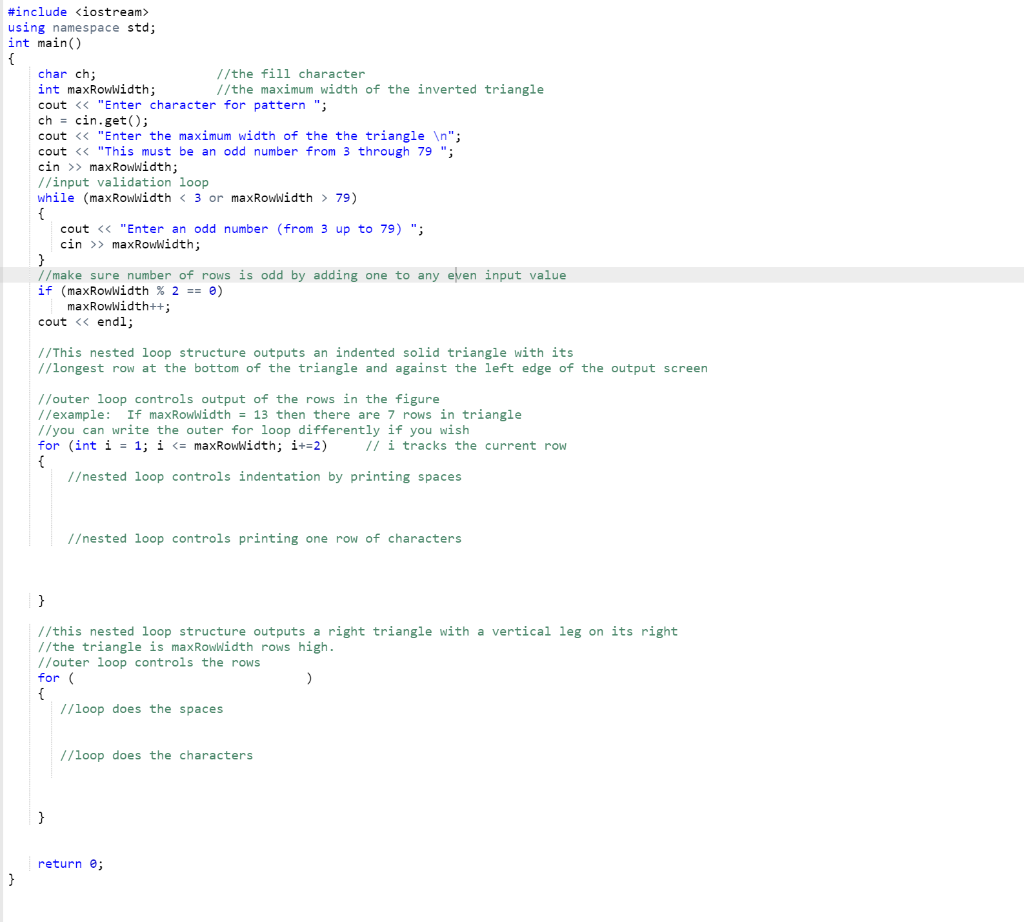 Solved Modify the program in code editor 4.12.1 it so that | Chegg.com