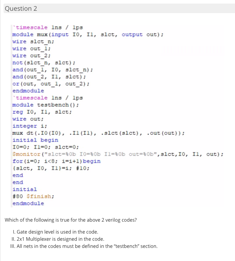 Solved Which of the following is true for the above 2 | Chegg.com