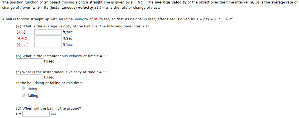 Solved The position function of an object moving along a | Chegg.com