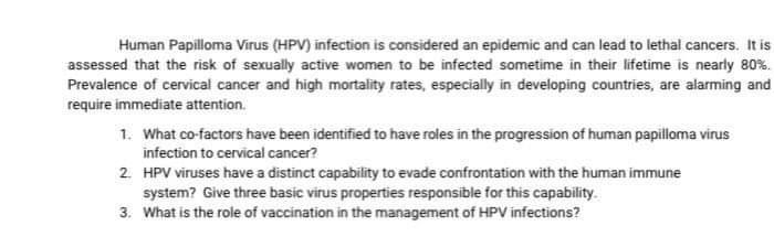 hpv virus in women