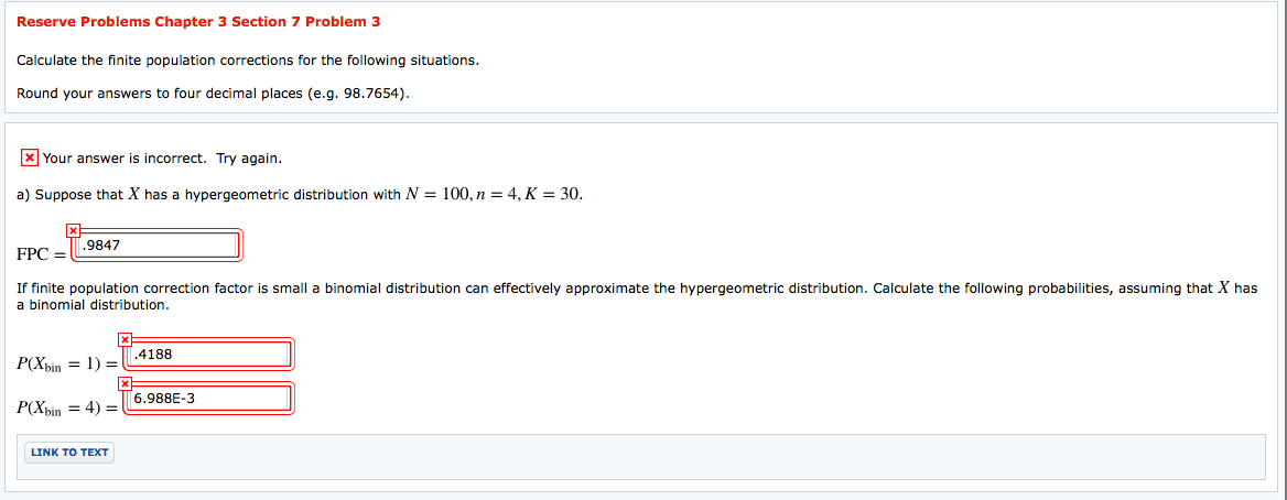 Solved Reserve Problems Chapter 3 Section 7 Problem 3 | Chegg.com