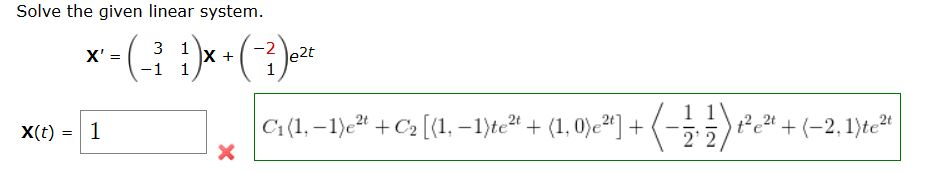 Solved answer is right just want to see the work behind it | Chegg.com