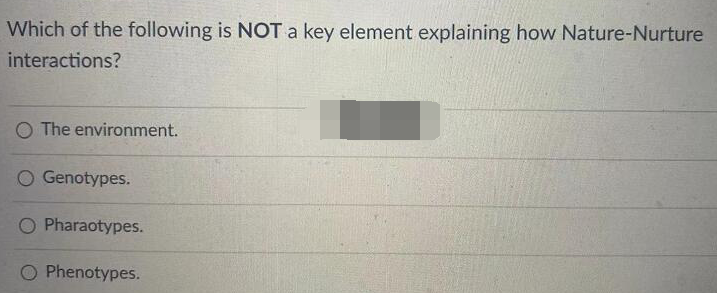 Solved Which of the following is NOT a key element | Chegg.com