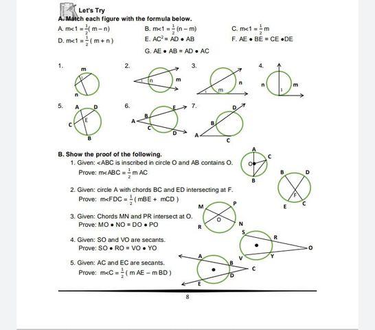 Solved Let S Try A Match Each Figure With The Formula Be Chegg Com