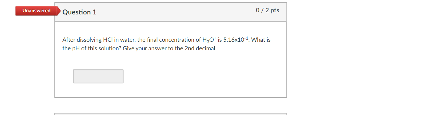 Solved After Dissolving HCl In Water The Final Chegg Com   Php4Yfjq4