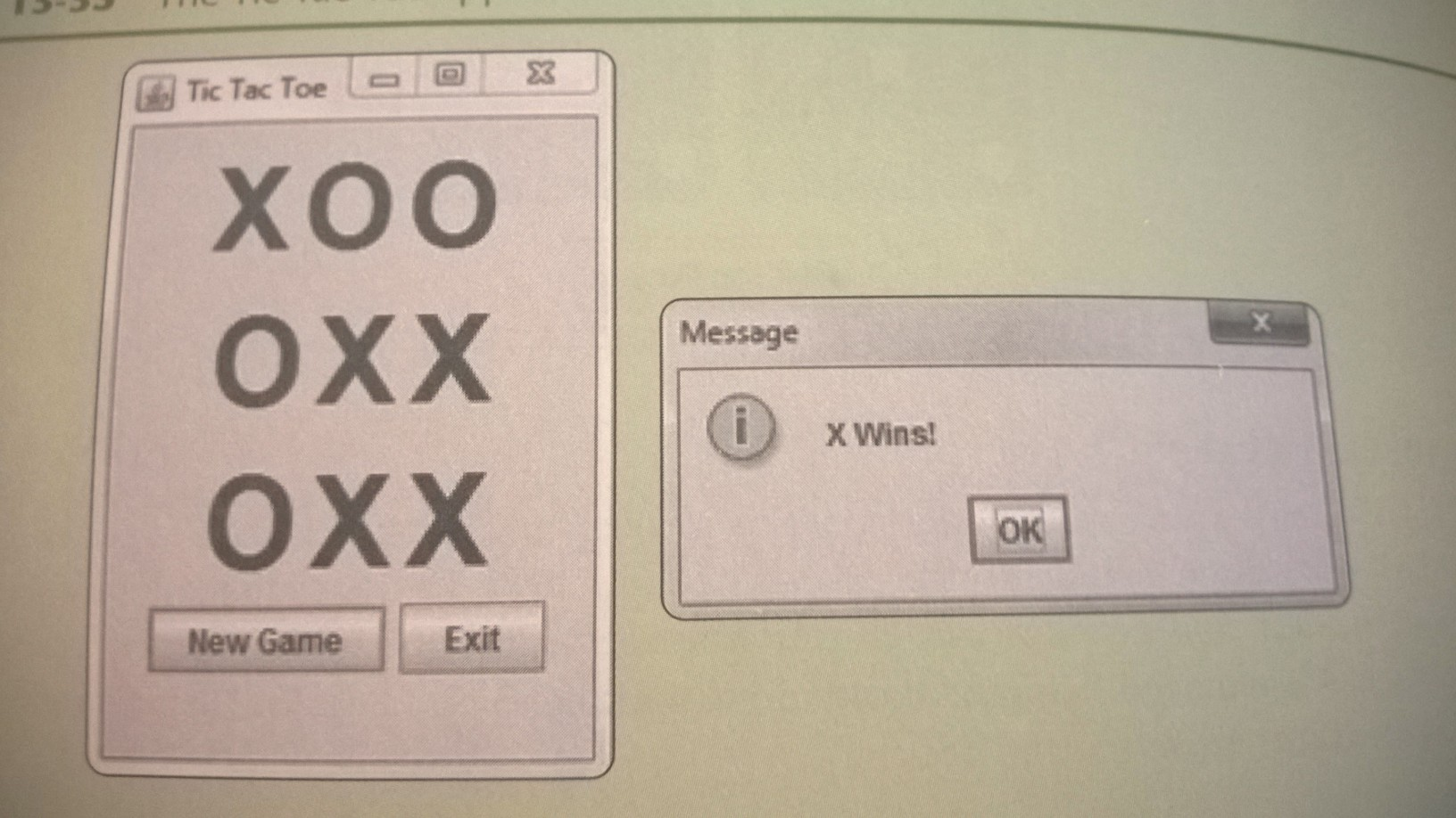 Solved Create a GUI application that simulates a game of | Chegg.com