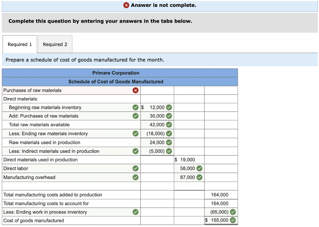 solved-primare-corporation-has-provided-the-following-data-chegg