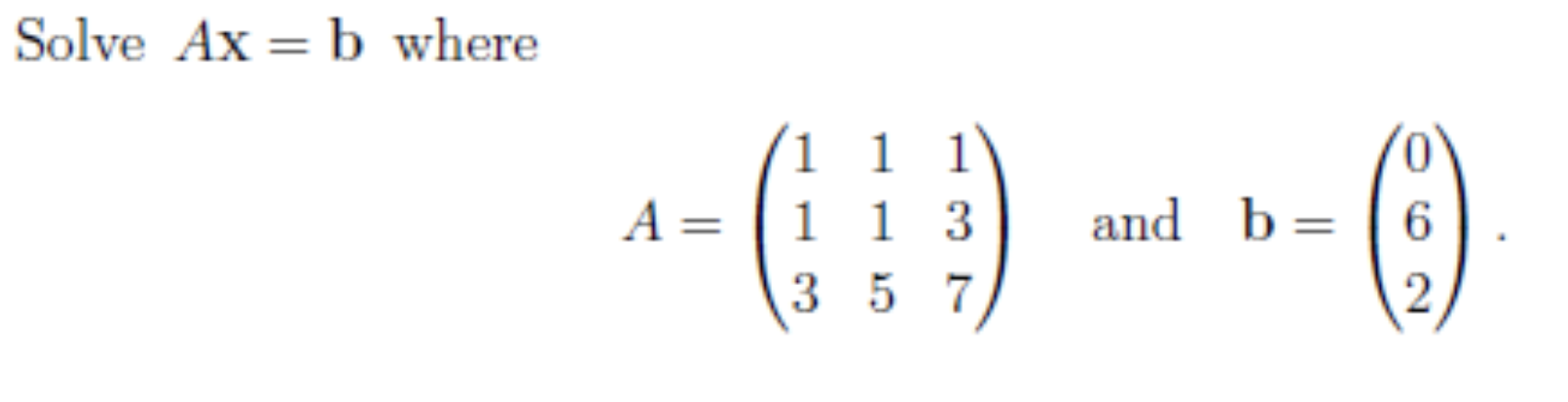 Solve Ax B – Ax B Matrix _ Comment calculer y=ax+b : formule et ...
