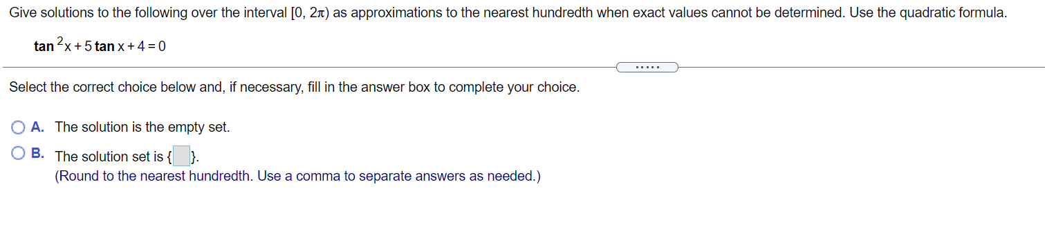 Solved Give solutions to the following over the interval [O, | Chegg.com