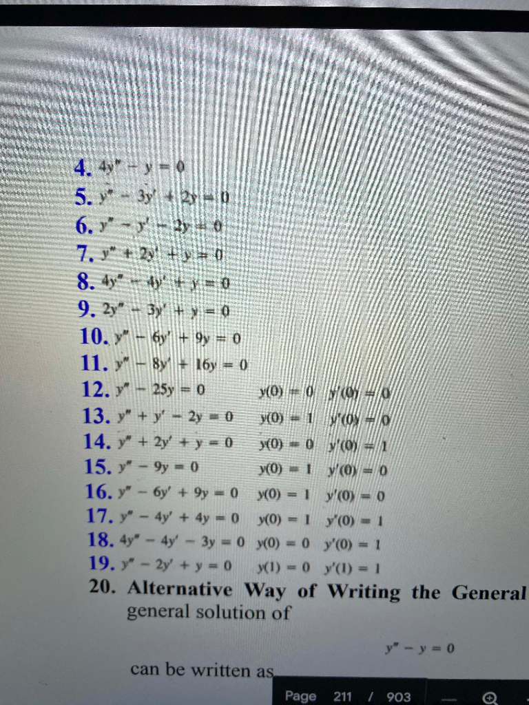 Solved find the general solution of the given | Chegg.com