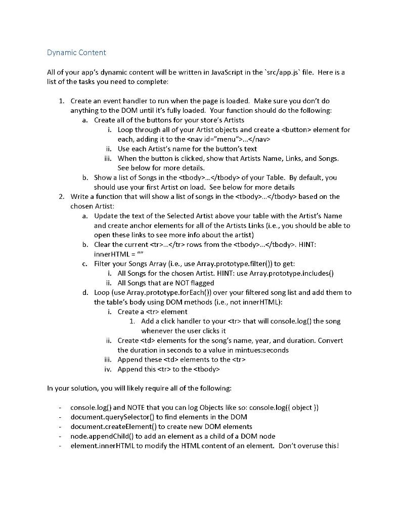 Solved Overview This assignment is designed to have you | Chegg.com
