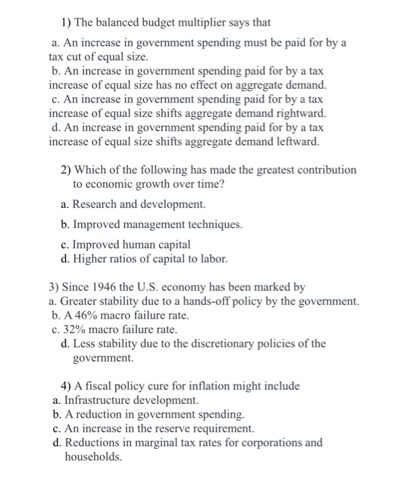 solved-1-the-balanced-budget-multiplier-says-that-a-an-chegg