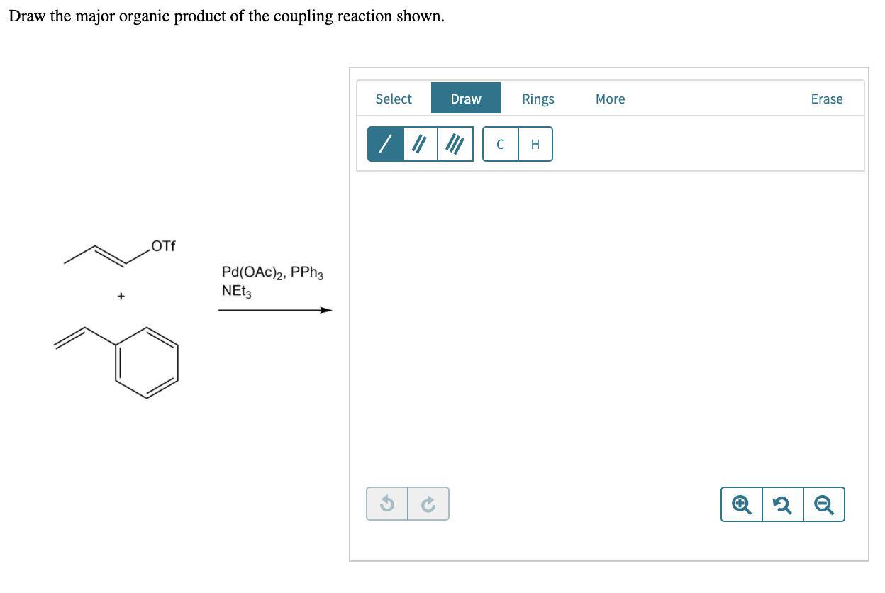 Draw The Major Organic Product Of The Coupling Reaction Shown.