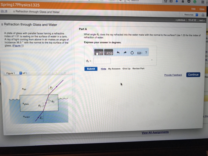 Solved A plate of glass with parallel faces having a | Chegg.com