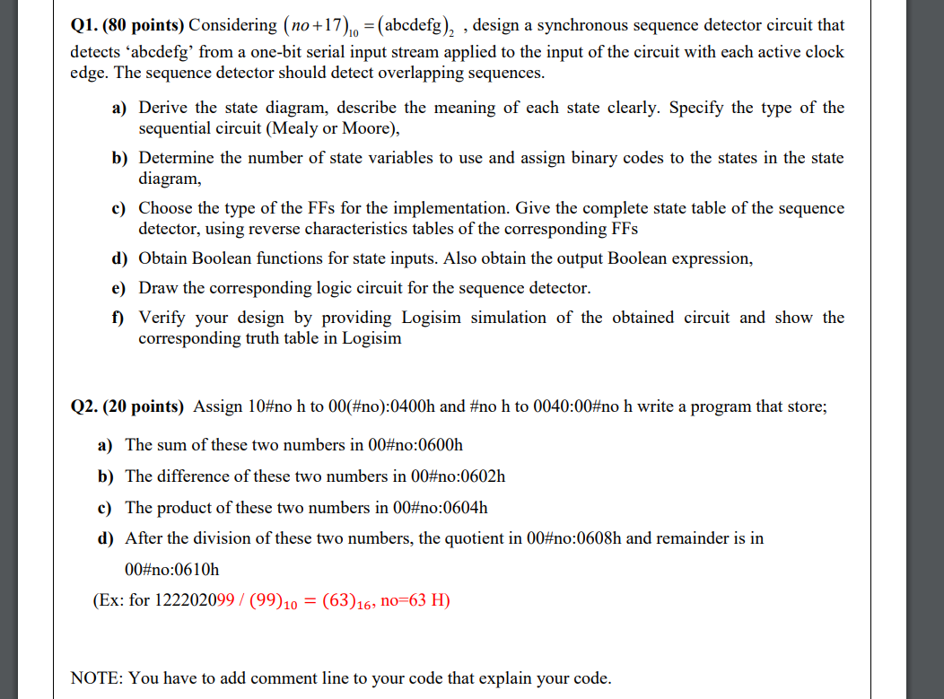 Solved "no = 64 " ﻿use the number 64 ﻿in both question 1 | Chegg.com