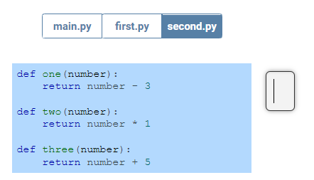 Solved main.py first.py second.py import first def one | Chegg.com