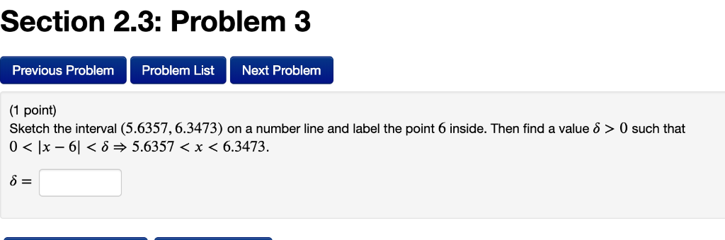 Solved Section 2.3: Problem 3 Previous Problem Problem List | Chegg.com