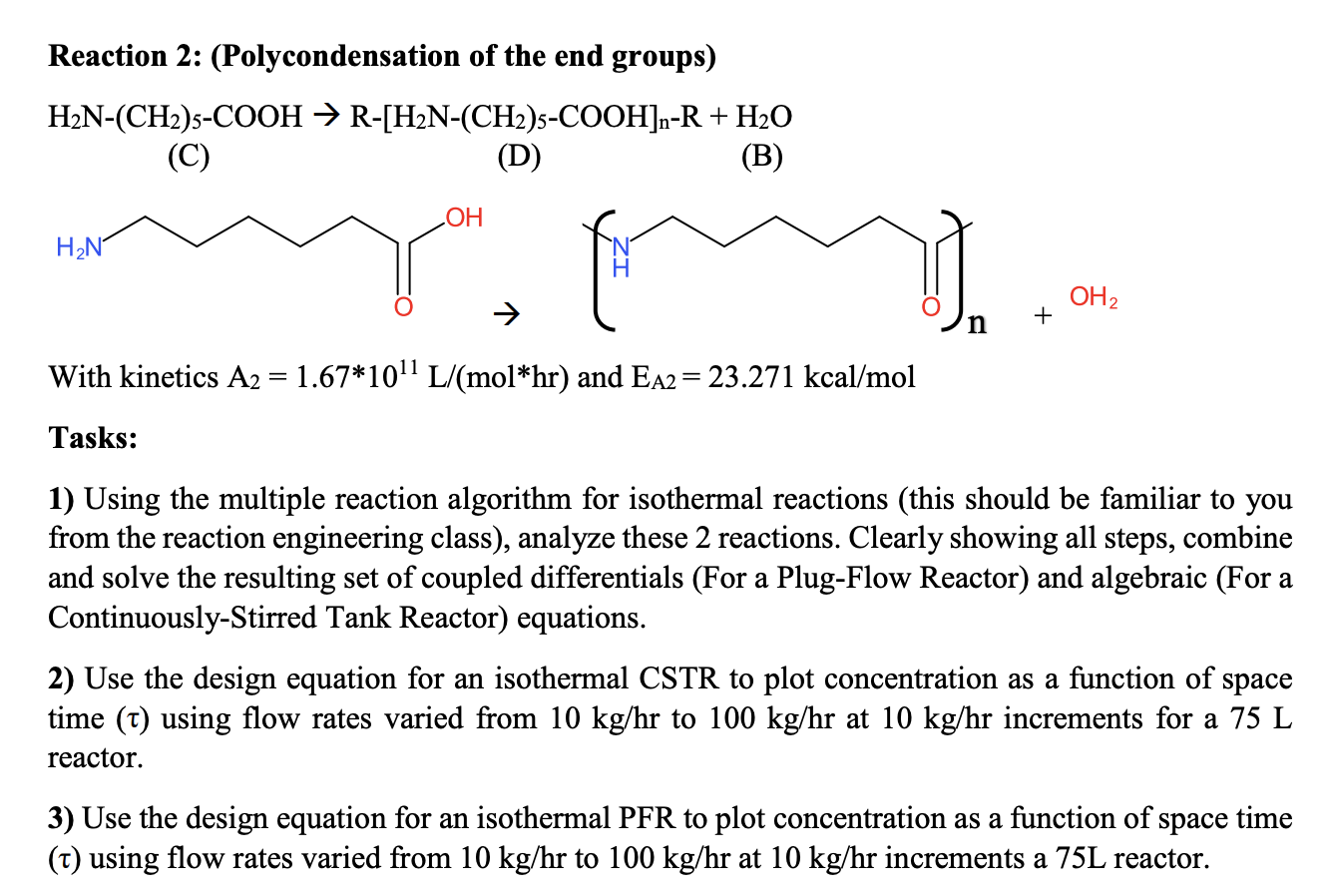 Nylon 6 can be polymerized from the monomer | Chegg.com