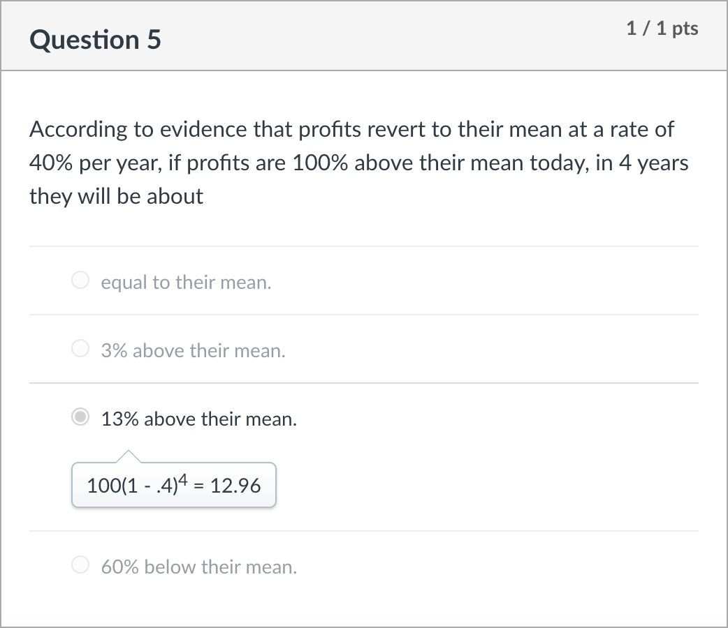 Solved Question 5 1 / 1 pts According to evidence that | Chegg.com