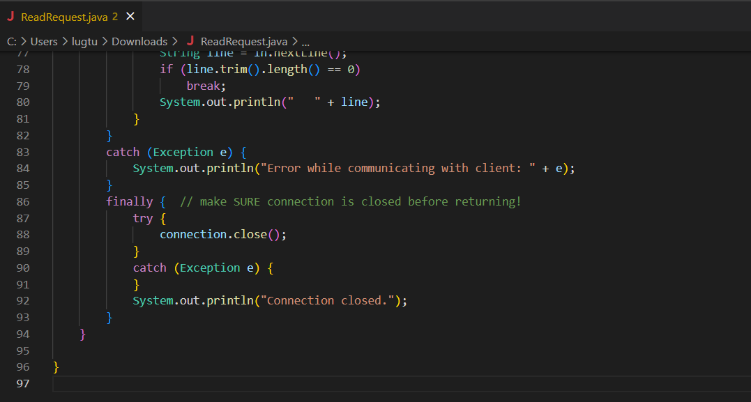 Solved A Web ServerThe goal of this lab is to write a | Chegg.com
