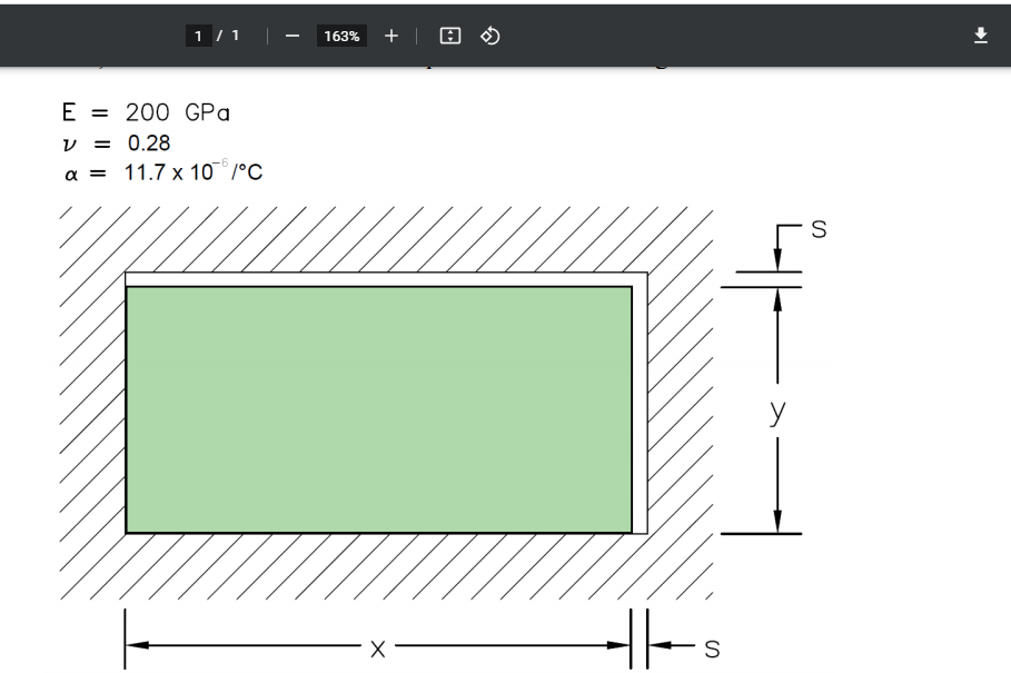 Solved Problem I. The steel plate shown below is put in into | Chegg.com