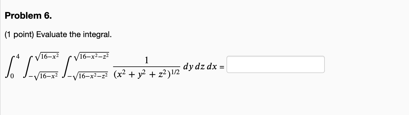 solved-1-point-evaluate-the-integral-chegg