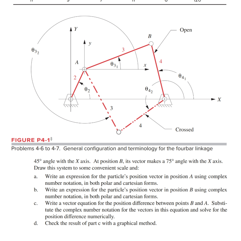 Solved Open B / 03 Crossed FIGURE P410 Problems 46 to 47.
