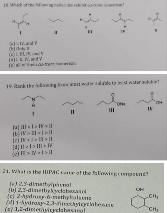 Solved Please answer all three and provide an explanation. | Chegg.com