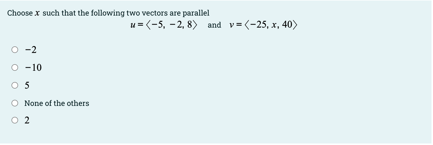 Solved What does the following equation represent in R2 2x + | Chegg.com