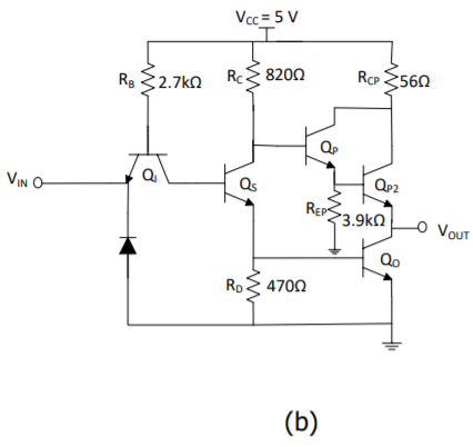 Vcc=5V Rg 32.756. Rc3 8201 Rp 3561 ho Ta VINO Pas 122 | Chegg.com