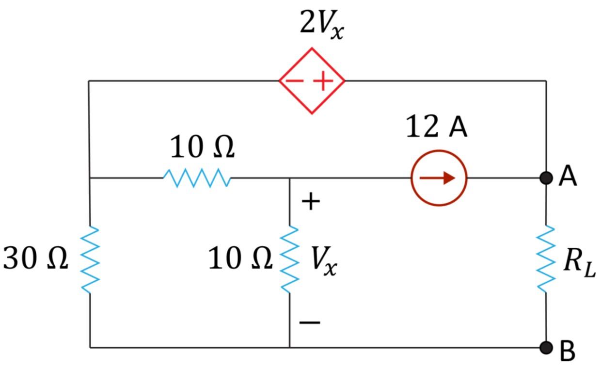 Solved Consider the following circuit. Find the value of RL | Chegg.com