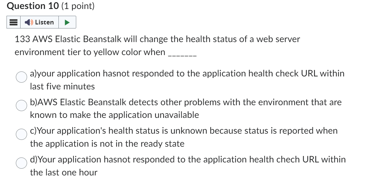 46. AWS IAM is a) Regionindependent and free to