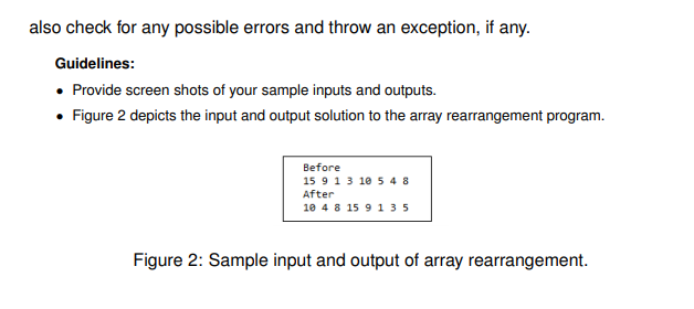 Solved Question 4 (25 marks) Construct a Java program that | Chegg.com