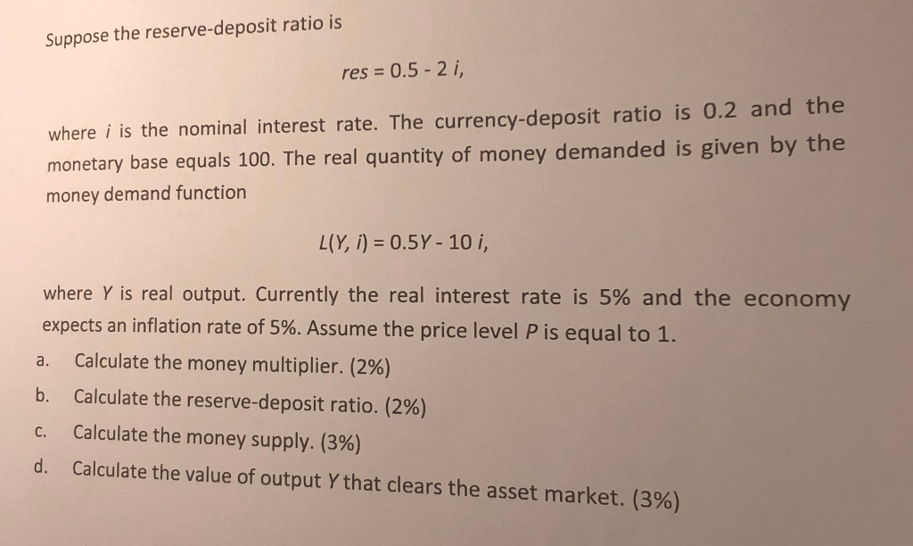 solved-suppose-the-reserve-deposit-ratio-is-res-0-5-2-i-chegg