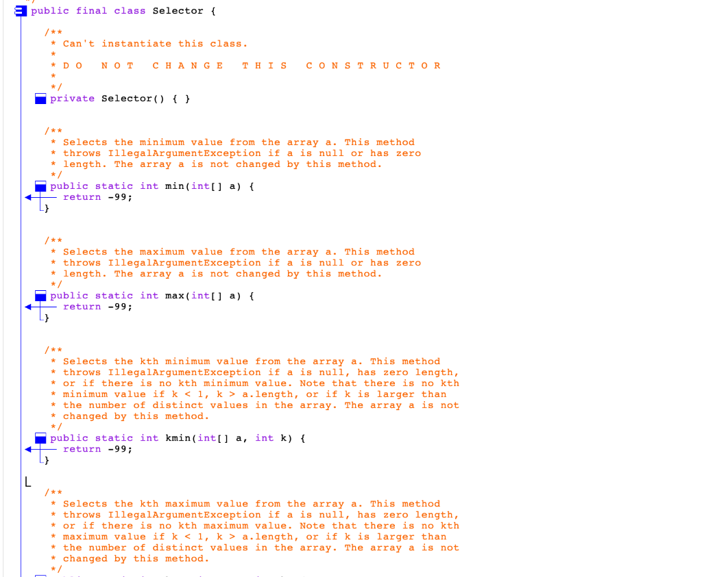 Solved I need help with this java assignment. You cannot | Chegg.com