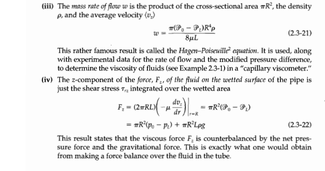 Solved Problem 2B.15. Shell momentum balances and pressure | Chegg.com